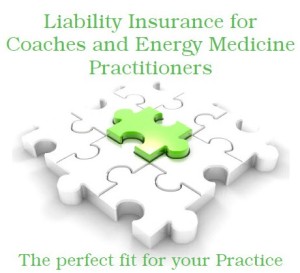 coach and energy medicine liability insurance
