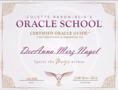 DeeAnna Nagel Certified Oracle Guide